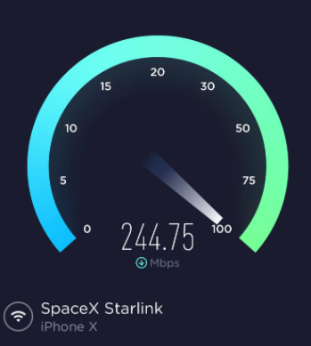 Installation of new Starlink in Lathom